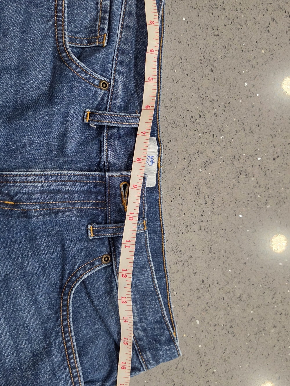 Southern Tide Blue Women's Jean Shorts
